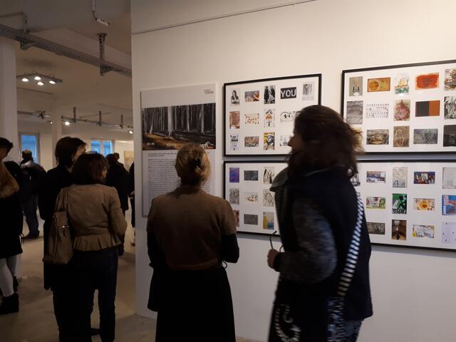 Foto - Impressionen von der Vernissage Kunstvernetzt