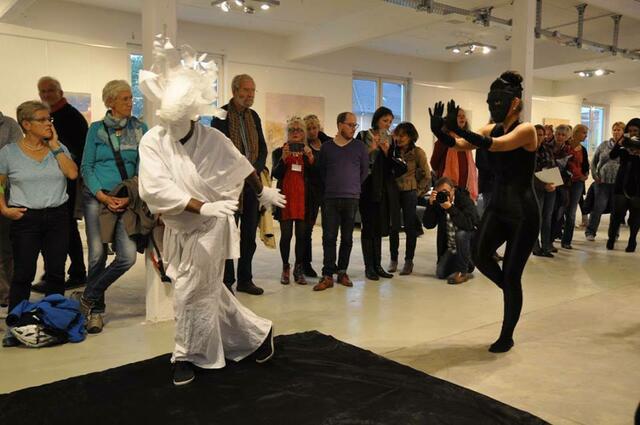 Foto - Impressionen von der Vernissage Kunstvernetzt