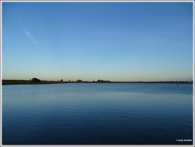 Zur "Blauen Stunde" am Graswarder (Foto: Katja Woidtke)