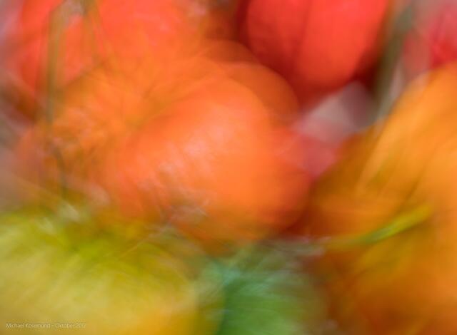 Lampion - Kamera kurz gehalten, dann bewegt