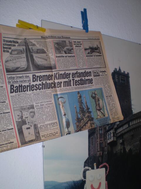 Blick auf die "lustige Umwelt-Idee" in BILD-Bremen am 24. Oktober 1987, Seite 3