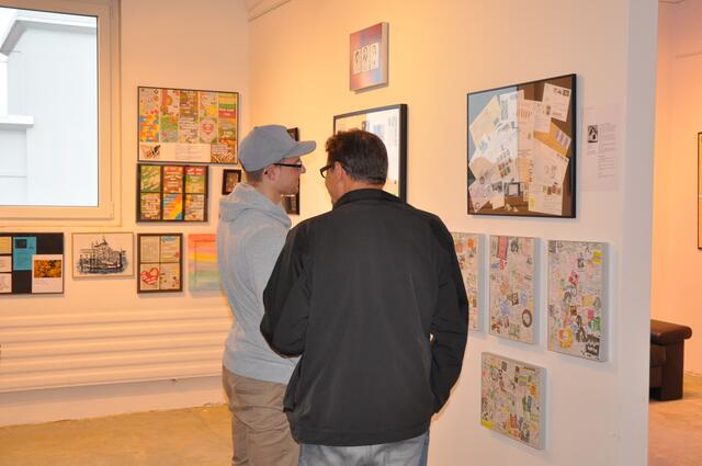 Foto - Impressionen von der Vernissage Kunstvernetzt