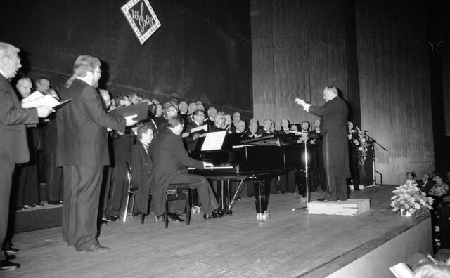 Jubiläumskonzert der Liedertafel Hannover-Döhren im April 1988.