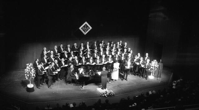 Jubiläumskonzert der Liedertafel Hannover-Döhren im April 1988.