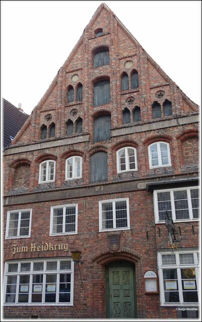 Das Backstein-Gebäude in der Straße Am Berge, in dem bis 2014 das Sternerestaurant "Zum Heidkrug" beheimatet war, stammt aus dem Jahr 1470 (Foto: Katja Woidtke)