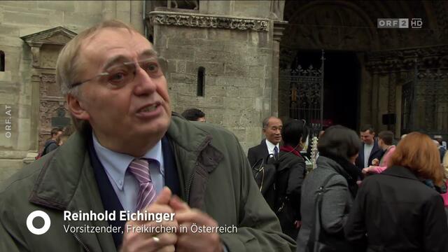 WIEN: Historischer „Täufer“-Gedenkzug: Der „dritte Flügel“ der Reformation > Interview mit Reinhold Eichinger > http://religion.orf.at/m/tv/stories/2874493/ > 3. VIDEO | Foto: wie vor