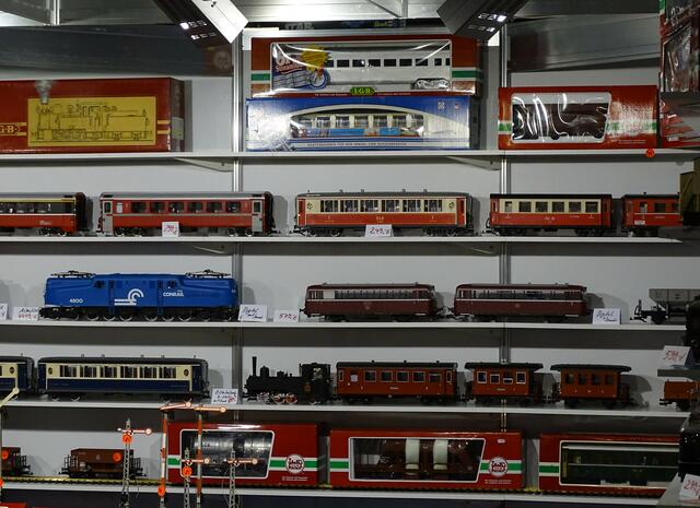Wiener Modellbaumesse 2017 - Modelleisenbahn-Bereich