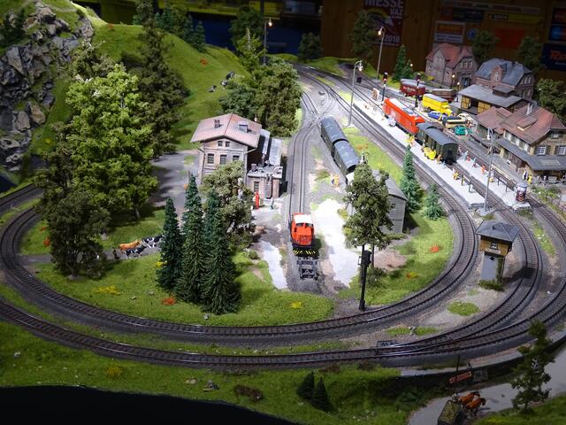 Wiener Modellbaumesse 2017 - Modelleisenbahn-Bereich