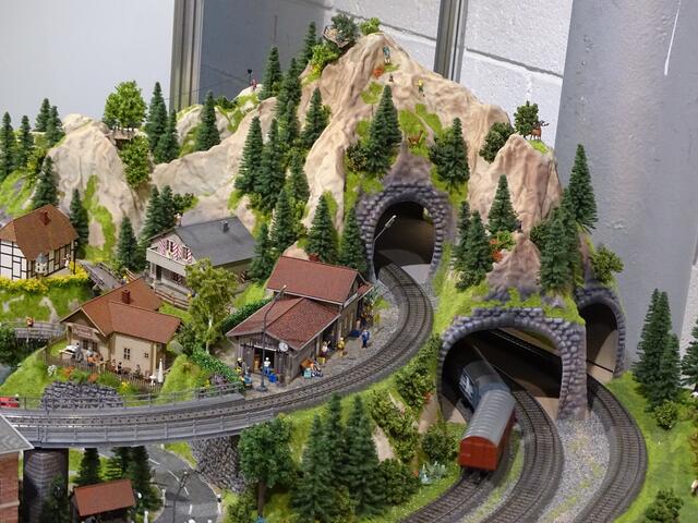 Wiener Modellbaumesse 2017 - Modelleisenbahn-Bereich