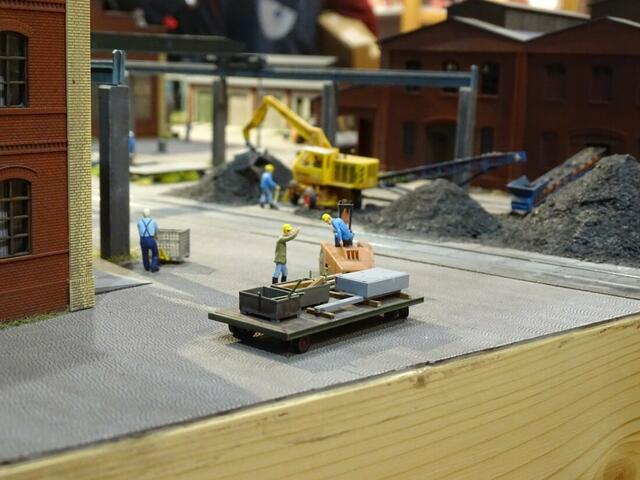 Wiener Modellbaumesse 2017 - Modelleisenbahn-Bereich