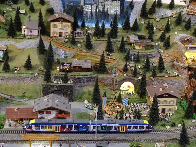 Wiener Modellbaumesse 2017 - Modelleisenbahn-Bereich