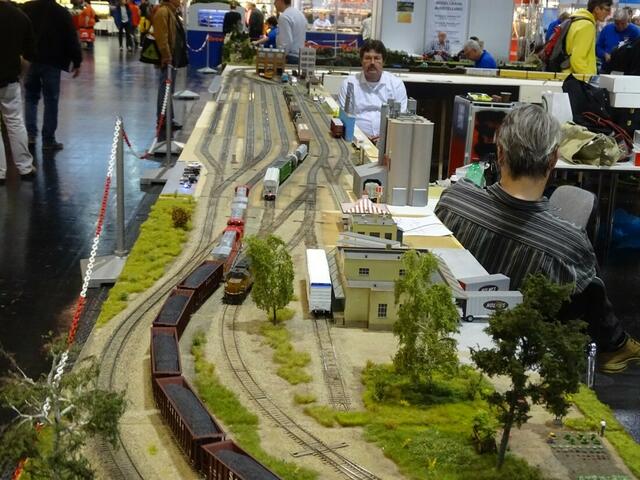 Wiener Modellbaumesse 2017 - Modelleisenbahn-Bereich