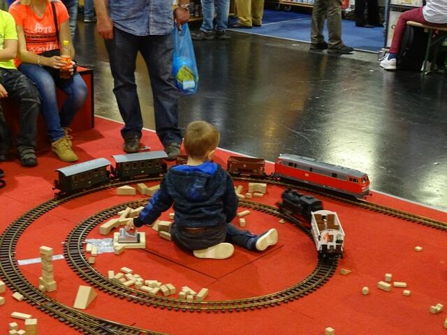 Wiener Modellbaumesse 2017 - Modelleisenbahn-Bereich