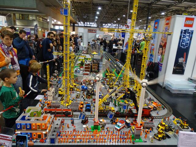 Wiener Modellbaumesse 2017 - Modelleisenbahn-Bereich
