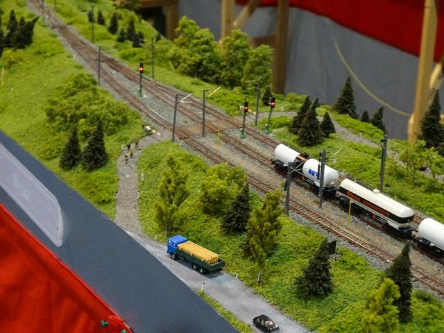 Wiener Modellbaumesse 2017 - Modelleisenbahn-Bereich