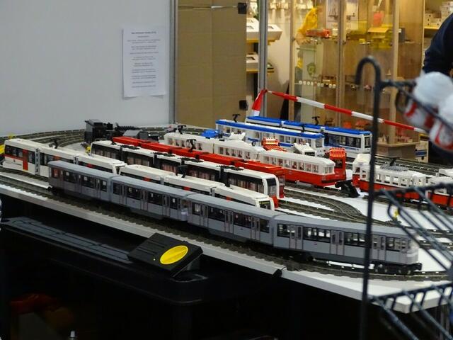 Wiener Modellbaumesse 2017 - Modelleisenbahn-Bereich