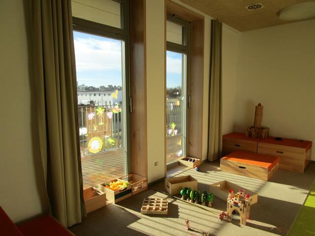 Das Bauzimmer der Kindergartengruppen