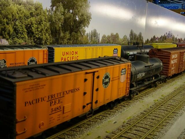 Wiener Modellbaumesse 2017 - Modelleisenbahn-Bereich
