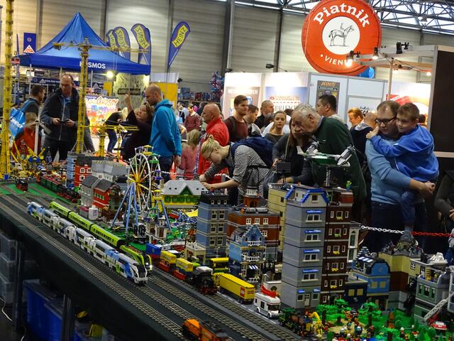 Wiener Modellbaumesse 2017 - Modelleisenbahn-Bereich