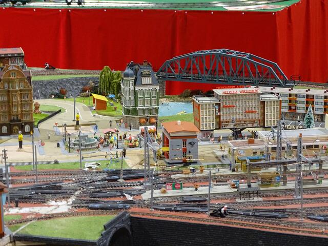 Wiener Modellbaumesse 2017 - Modelleisenbahn-Bereich