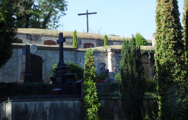 Der Friedhof des Wiperti-Klosters, das, einem befestigten Wirtschaftshof aus dem fünften Jahrhundert folgend, als Keimzelle Quedlinburgs gilt.