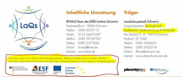 Die Nähe zueinander ist sicher kein Zufall denn auch Frau Luhdo ist in der Keplerstr.4 untergebracht.