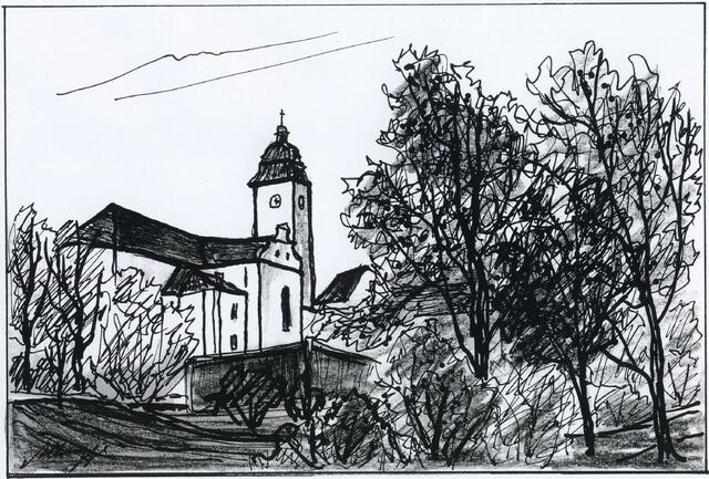 Stadtpfarrkirche und Rupert-Rockenbauer-Platz