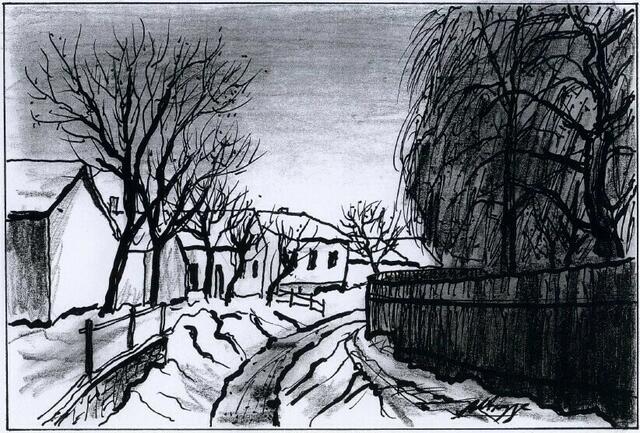 Am Altbach im Winter