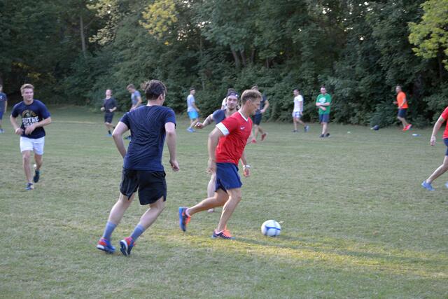 Beim Sommertraining kam auch der Spaß nicht zu kurz