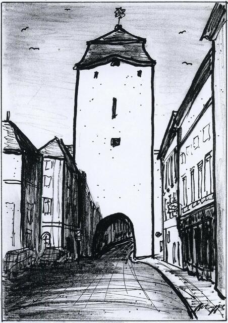 Znaimer Tor und Znaimer Straße