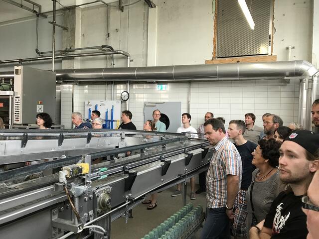 Besuch der Brauerei Schwarzbräu
