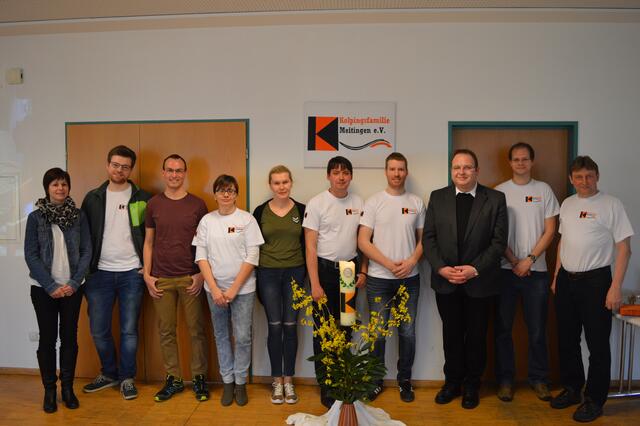 der neu gewählte Vorstand, es fehlt Julia Fendl auf dem Foto