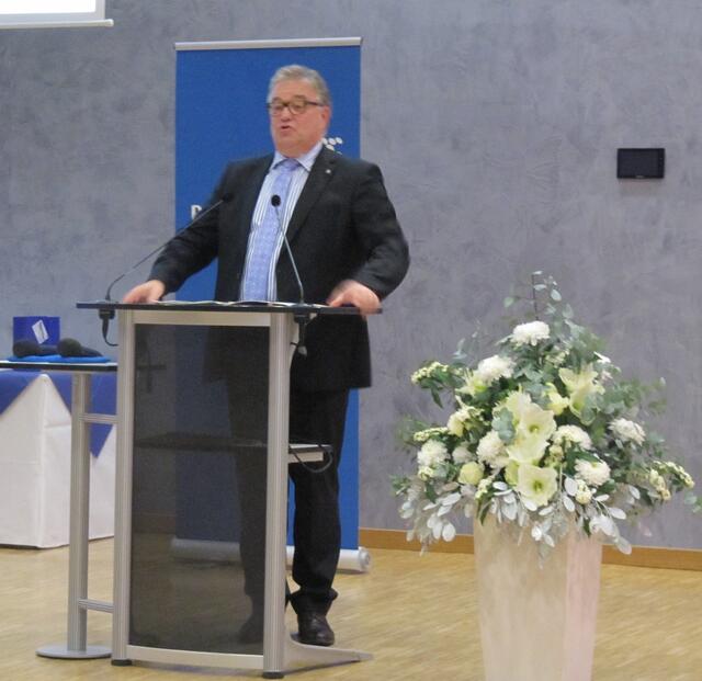 Begrüßungsrede des Regionspräsident Herr Hauke Jagau
