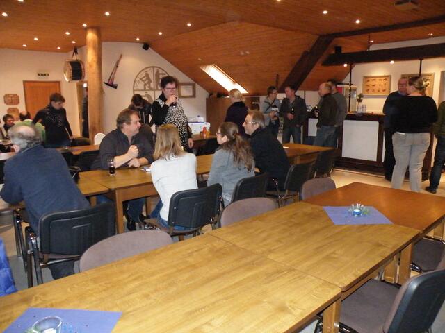 11. Im Gerätehaus - warten auf die leckere Wintermahlzeit.