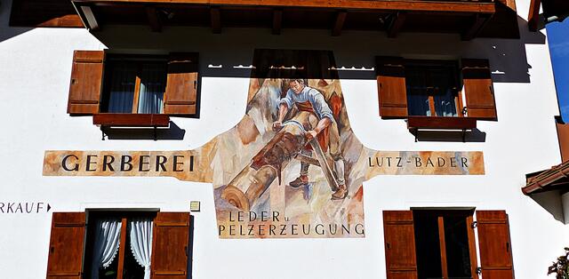 Eine Lürtlmalerei aus Tirol