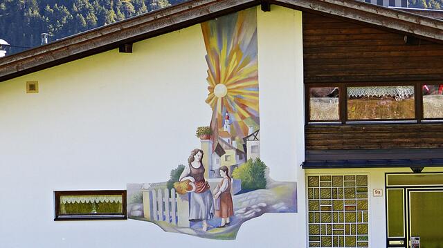 Ein Lüftlbild aus Österreich