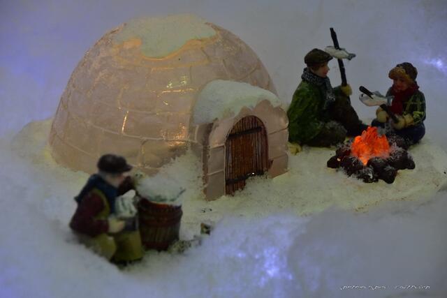 ..das Leben im Iglu