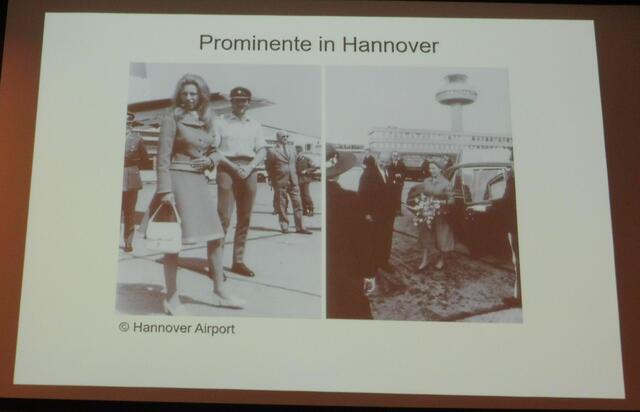 Prinzessin Anne, Tochter der Queen Elisabeth II (links) und Prinzessin Margret, Schwester der Queen Elisabeth II. (rechts), Foto: Hannover Airport.