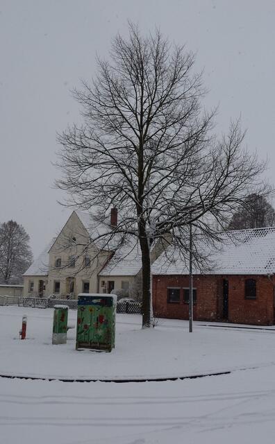 Der Stellplatz der Weihnachtspyramide