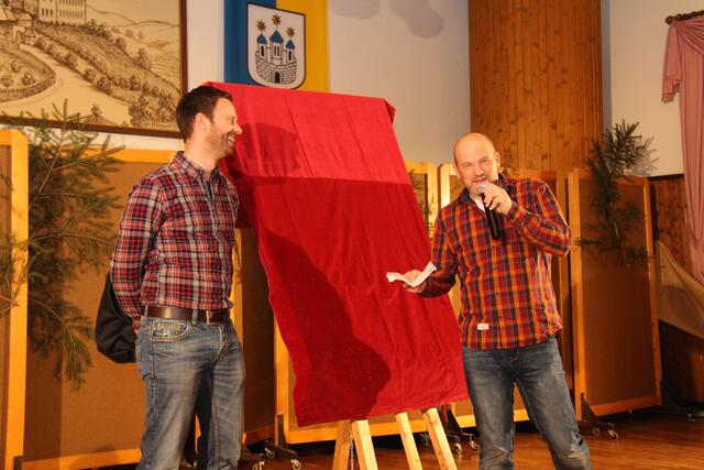 Am Kunstwerk beteiligt: Christian Koch und Björn Wolter.