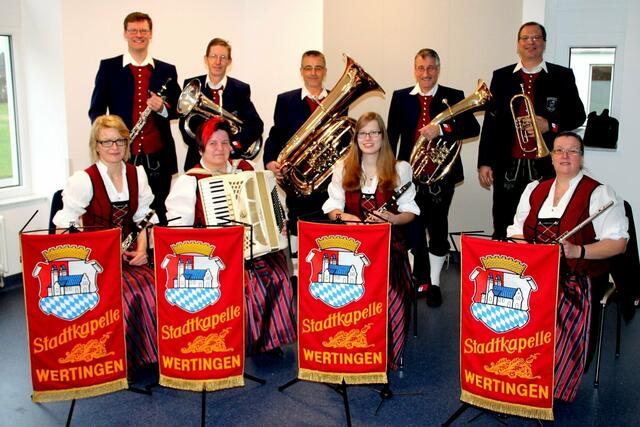 Die Wertinger Blasmusik hat sich der traditionellen bayerischen und schwäbischen Volksmusik verschrieben.
