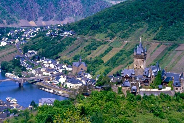 Cochem an der Mosel und die Burg