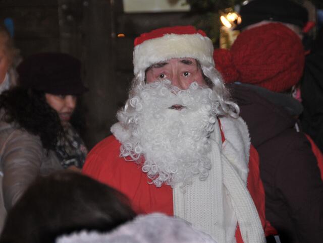 Der Weihnachtsmann schaute vorbei.