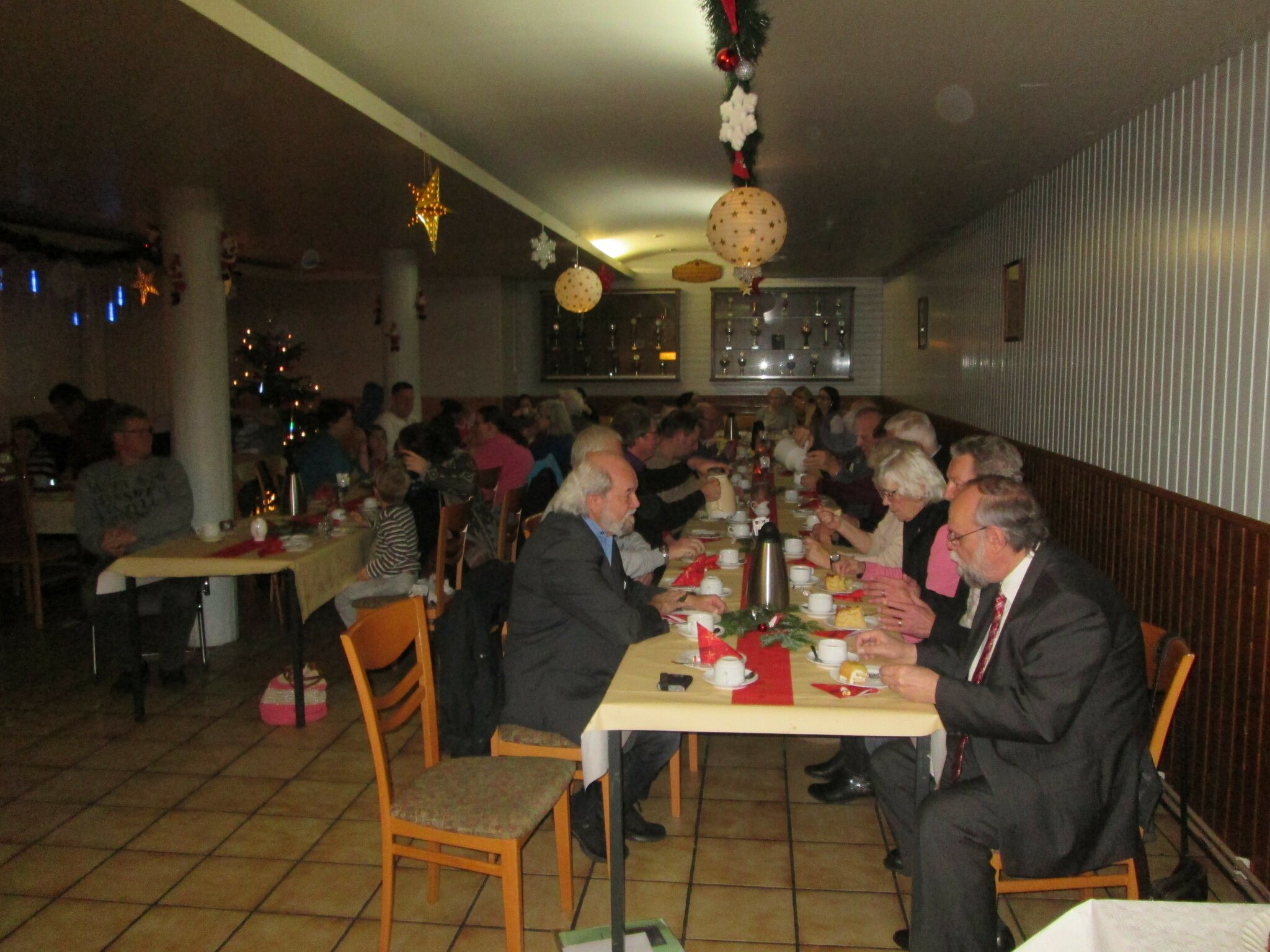 Weihnachtskaffee und Ehrungen beim Kleingärtnerverein Dornröschen e.V