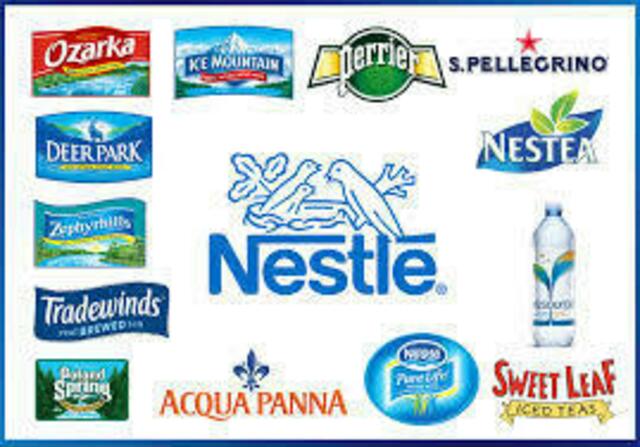 Nestlé – Übersicht Wasserprodukte | Foto: © Bild: www.actionsprout.io CC