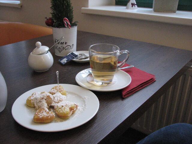 Tee und Waffeln