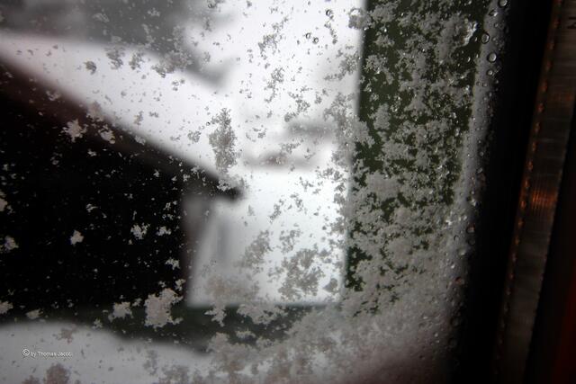 Ein Blick aus dem Fenster.