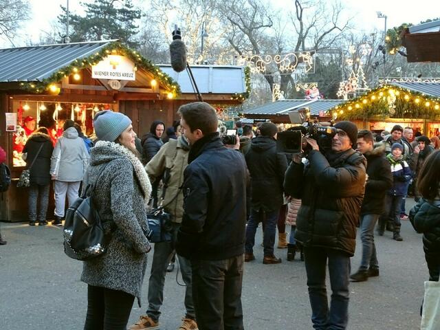 Christkindlmarkt 2017 am Wiener Rathausplatz
