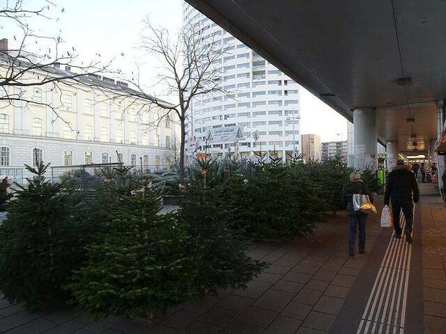 Fünfte und letzte Station: Platz vor der U-Bahn-Station Ottakring.