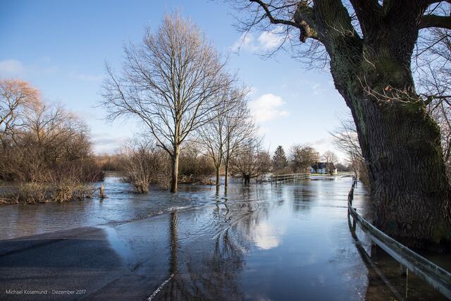 Straße nach Bordenau